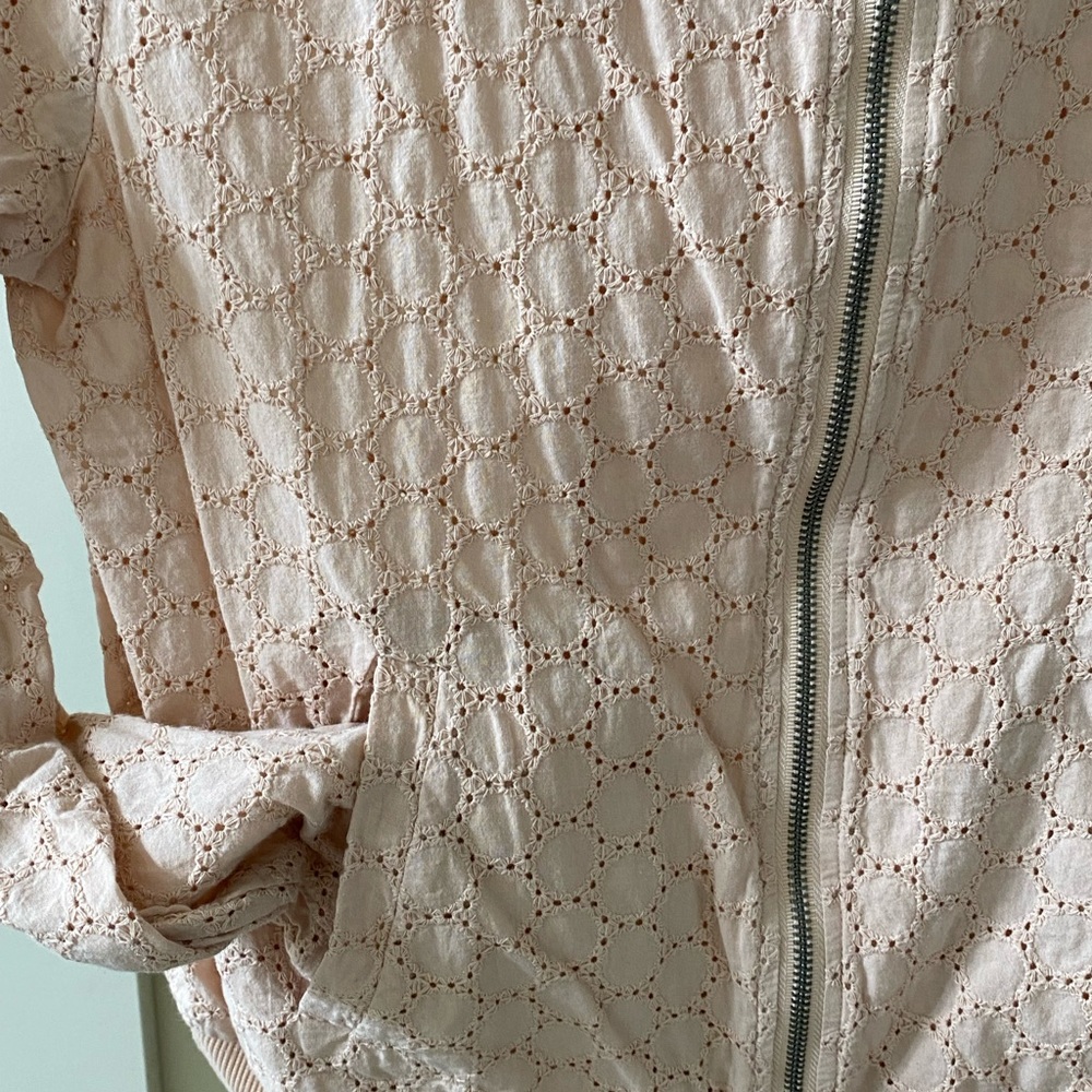 Sanctuary Eyelet Bomber Jacket. Anthropologie. - image 2